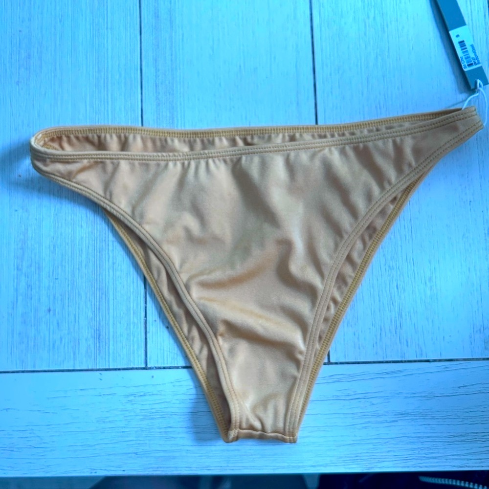 Gooseberry Intimates So Chic Gold Bikini - Picture 7 of 16